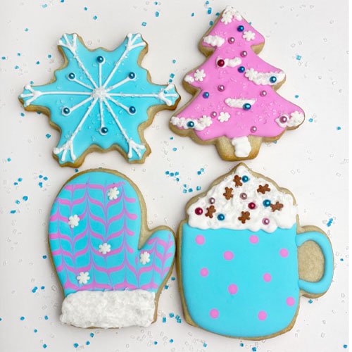 Winter Wonderland Sugar Cookies